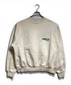 BALENCIAGAバレンシアガ）の古着「キャンペーンロゴスウェット」｜ベージュ