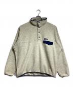 Patagoniaパタゴニア）の古着「ライトウェイトシンチラスナップT」｜ベージュ