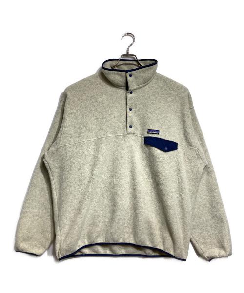 Patagonia（パタゴニア）Patagonia (パタゴニア) ライトウェイトシンチラスナップT ベージュ サイズ:XLの古着・服飾アイテム