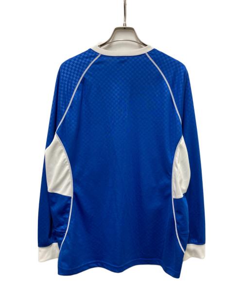 SCUL PTOR（スカルプター）SCUL PTOR (スカルプター) サッカーゲームシャツ ブルー サイズ:Mの古着・服飾アイテム