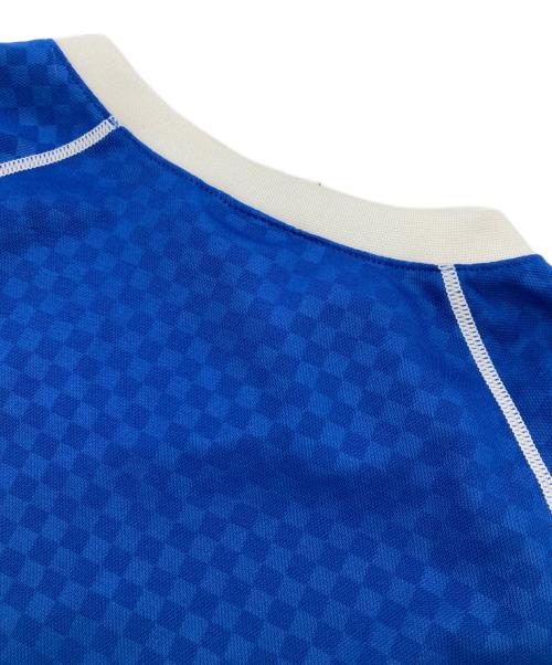 SCUL PTOR（スカルプター）SCUL PTOR (スカルプター) サッカーゲームシャツ ブルー サイズ:Mの古着・服飾アイテム