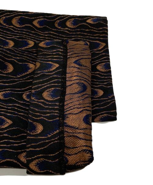 DRIES VAN NOTEN（ドリスヴァンノッテン）DRIES VAN NOTEN (ドリスヴァンノッテン) ウェーブジャガードスラックス/Wave Jacquard Trousers / Pants ブラック サイズ:36の古着・服飾アイテム