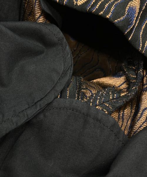 DRIES VAN NOTEN（ドリスヴァンノッテン）DRIES VAN NOTEN (ドリスヴァンノッテン) ウェーブジャガードスラックス/Wave Jacquard Trousers / Pants ブラック サイズ:36の古着・服飾アイテム