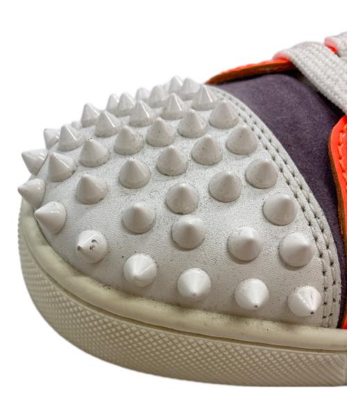 Christian Louboutin（クリスチャン・ルブタン）Christian Louboutin (クリスチャン・ルブタン) スパイクスタッズスニーカー/Spike Stud Sneakers ホワイト サイズ:39・1/2の古着・服飾アイテム