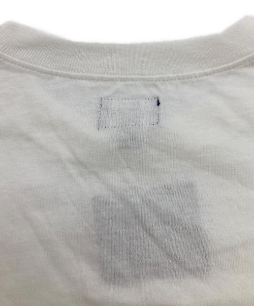 stussy（ステューシー）stussy (ステューシー) ボーダーTシャツ ホワイト サイズ:Lの古着・服飾アイテム