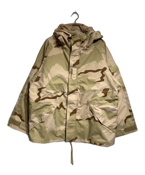 US ARMY（ユーエスアーミー）US ARMY (ユーエスアーミー) デザートカモゴアテックスパーカー/PARKA, COLD WEATHER, DESERT CAMOUFLAGE ベージュ サイズ:XL-Rの古着・服飾アイテム
