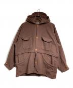 NOROLLノーロール）の古着「THROUGH COAT/スルーコート」｜ブラウン