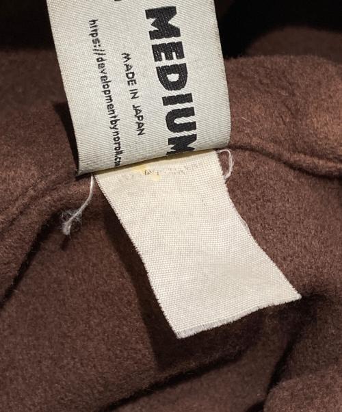 NOROLL（ノーロール）NOROLL (ノーロール) THROUGH COAT/スルーコート ブラウン サイズ:Ｍの古着・服飾アイテム