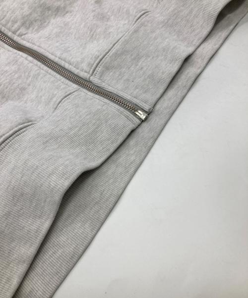 PALACE（パレス）PALACE (パレス) SOFAR ZIP HOOD グレー サイズ:Lの古着・服飾アイテム