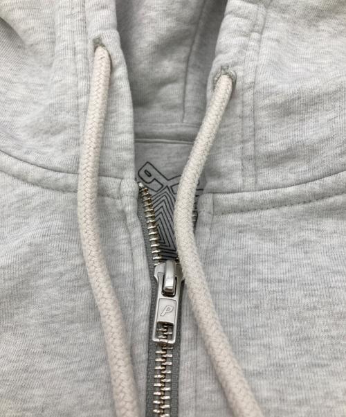 PALACE（パレス）PALACE (パレス) SOFAR ZIP HOOD グレー サイズ:Lの古着・服飾アイテム