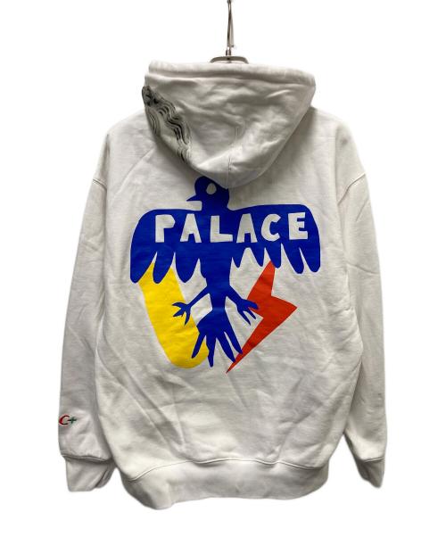PALACE（パレス）PALACE (パレス) JCC PALACE JCC HOOD ホワイト サイズ:Lの古着・服飾アイテム