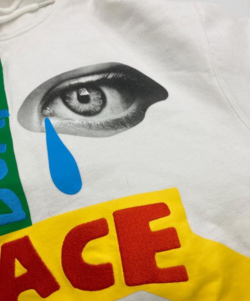 PALACE（パレス）PALACE (パレス) JCC PALACE JCC HOOD ホワイト サイズ:Lの古着・服飾アイテム