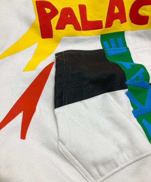 PALACE（パレス）PALACE (パレス) JCC PALACE JCC HOOD ホワイト サイズ:Lの古着・服飾アイテム