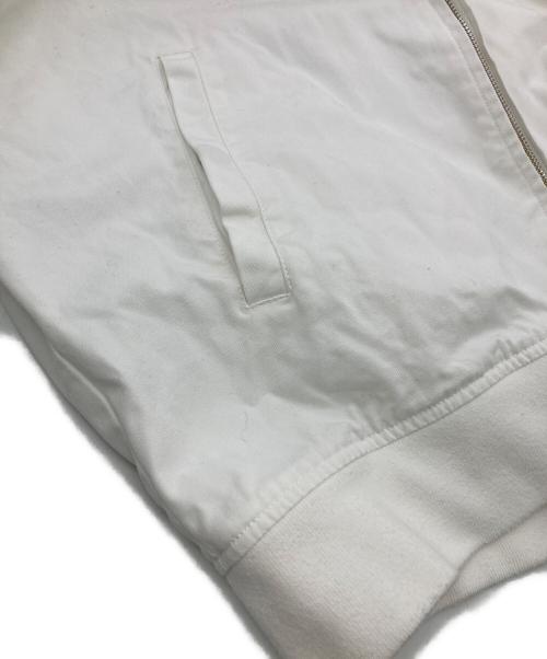 PALACE（パレス）PALACE (パレス) TRI-FLAG HOODED JACKET ホワイト サイズ:Lの古着・服飾アイテム