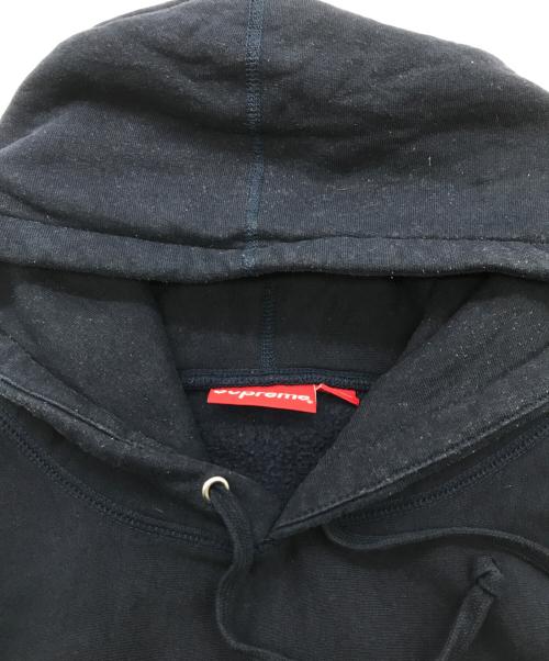 SUPREME（シュプリーム）Supreme (シュプリーム) Embroidered Script Hooded Sweatshirt ネイビー サイズ:Lの古着・服飾アイテム