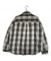 UNUSED (アンユーズド) CPOブロックチェックシャツジャケット/Block Check Shirt Jacket グレー サイズ:3：18000円
