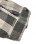 中古・古着 UNUSED (アンユーズド) CPOブロックチェックシャツジャケット/Block Check Shirt Jacket グレー サイズ:3：18000円