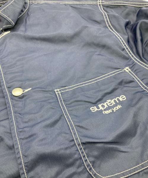 SUPREME（シュプリーム）Supreme (シュプリーム) Nylon chore coat ネイビー サイズ:Lの古着・服飾アイテム