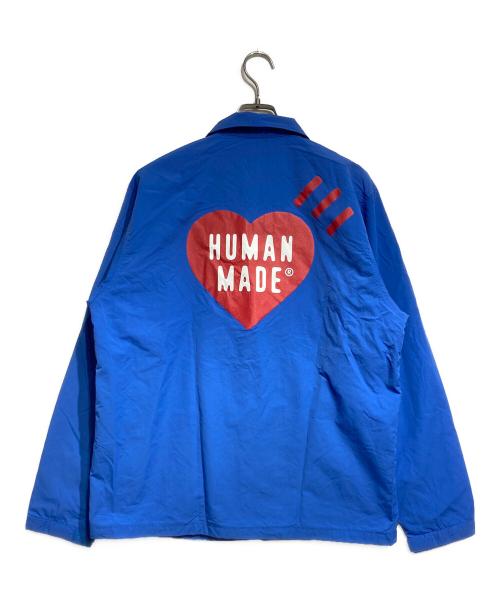 HUMAN MADE（ヒューマンメイド）HUMAN MADE (ヒューマンメイド) コーチジャケット/COACH JACKET  ブルー サイズ:Ｍの古着・服飾アイテム