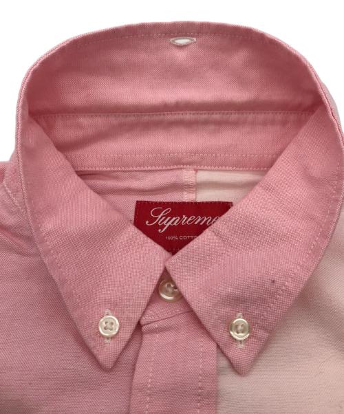 SUPREME（シュプリーム）Supreme (シュプリーム) Patchwork Oxford Shirt ピンク サイズ:Mの古着・服飾アイテム