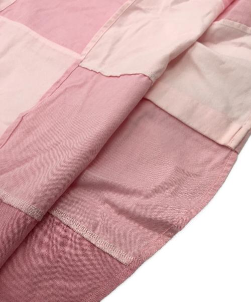 SUPREME（シュプリーム）Supreme (シュプリーム) Patchwork Oxford Shirt ピンク サイズ:Mの古着・服飾アイテム