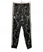 adidas×A BATHING APEアディダス×ア ベイシング エイプ）の古着「トラックパンツ」｜ブラック
