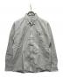 A BATHING APE（ア ベイシング エイプ）の古着「オックスフォードストライプシャツ」｜グレー