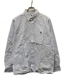 A BATHING APE（ア ベイシング エイプ）の古着「オックスフォードストライプシャツ」｜ブルー