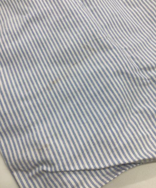 A BATHING APE（ア ベイシング エイプ）A BATHING APE (ア ベイシング エイプ) オックスフォードストライプシャツ ブルー サイズ:Lの古着・服飾アイテム