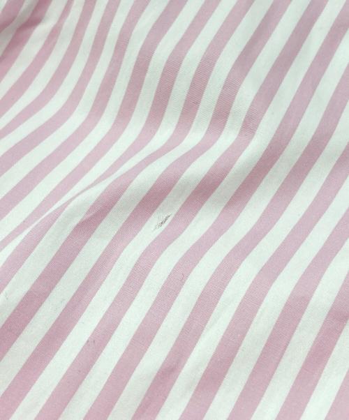 COMME des GARCONS HOMME DEUX（コムデギャルソン オム ドゥ）COMME des GARCONS HOMME DEUX (コムデギャルソン オム ドゥ) ストライプS/Sシャツ/Striped  shirt ピンク サイズ:Mの古着・服飾アイテム