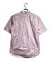 COMME des GARCONS HOMME DEUX (コムデギャルソン オム ドゥ) ストライプS/Sシャツ/Striped  shirt ピンク サイズ:M：14000円