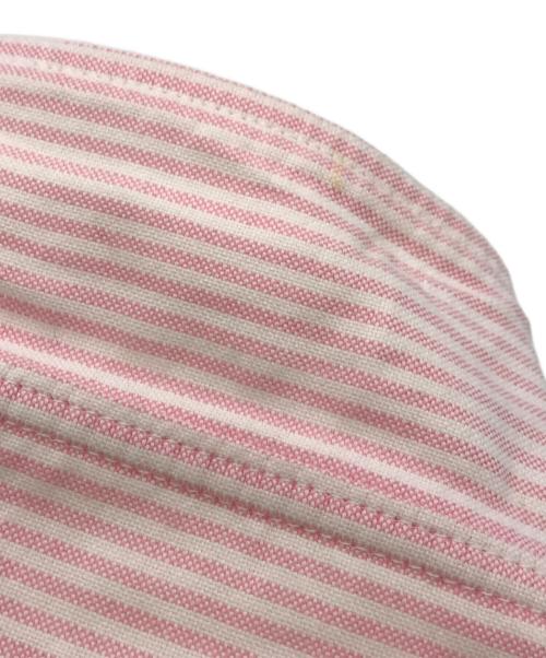 A BATHING APE（ア ベイシング エイプ）A BATHING APE (ア ベイシング エイプ) オックスフォードストライプシャツ ピンク サイズ:Ｍの古着・服飾アイテム