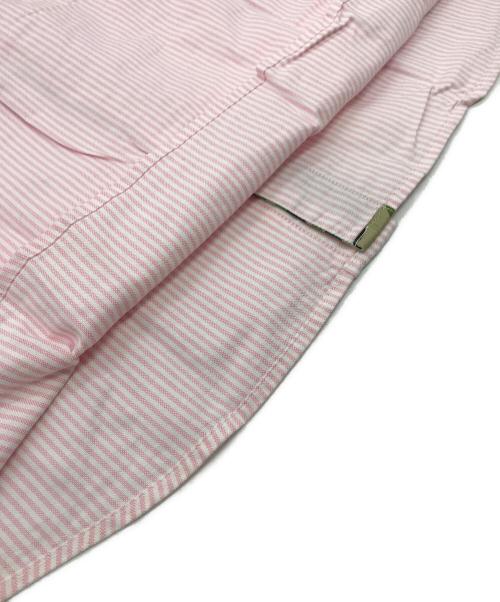 A BATHING APE（ア ベイシング エイプ）A BATHING APE (ア ベイシング エイプ) オックスフォードストライプシャツ ピンク サイズ:Ｍの古着・服飾アイテム