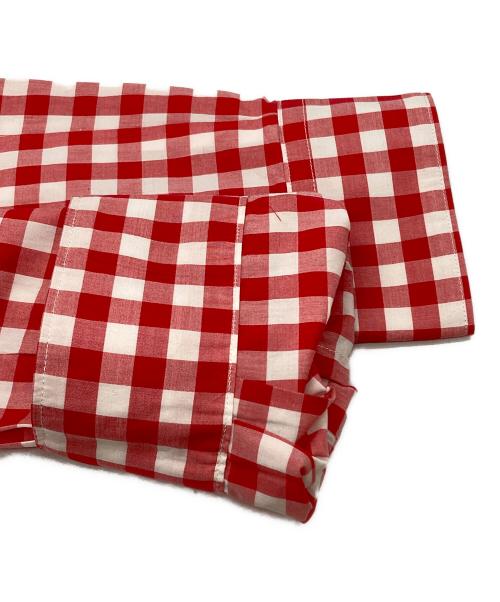 COMME des GARCONS SHIRT（コムデギャルソンシャツ）COMME des GARCONS SHIRT (コムデギャルソンシャツ) ギンガムチェックシャツ/gingham check shirt レッド サイズ:Mの古着・服飾アイテム