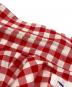 中古・古着 COMME des GARCONS SHIRT (コムデギャルソンシャツ) ギンガムチェックシャツ/gingham check shirt レッド サイズ:M：24000円