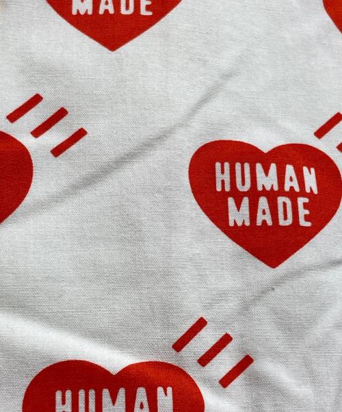 HUMAN MADE（ヒューマンメイド）HUMAN MADE (ヒューマンメイド) HEART ALOHA SHIRT/ハートアロハシャツ ホワイト サイズ:Lの古着・服飾アイテム