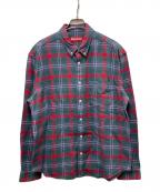 SUPREMEシュプリーム）の古着「Plaid Flannel Shirt」｜グリーン×レッド