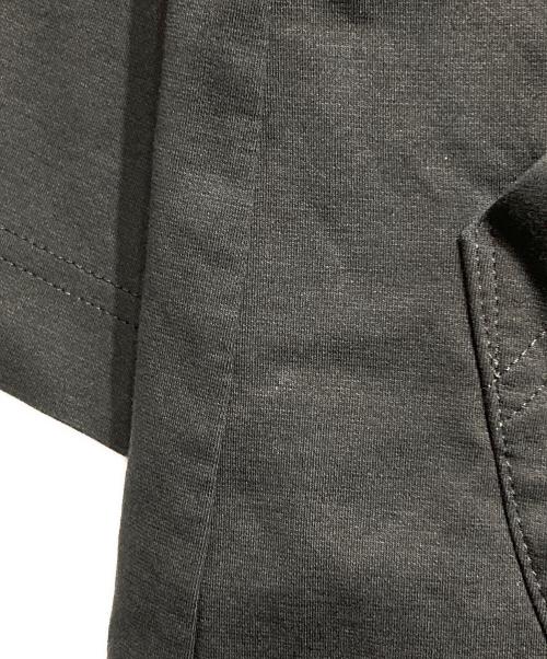 noir kei ninomiya（ノワール ケイ ニノミヤ）noir kei ninomiya (ノワール ケイ ニノミヤ) フリル綿ポンチロングコート/Frilled cotton poncho long coat ブラック サイズ:XSの古着・服飾アイテム