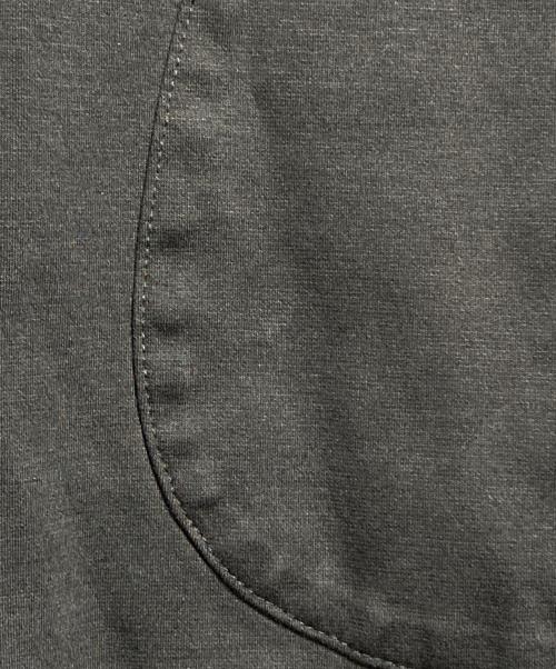 noir kei ninomiya（ノワール ケイ ニノミヤ）noir kei ninomiya (ノワール ケイ ニノミヤ) フリル綿ポンチロングコート/Frilled cotton poncho long coat ブラック サイズ:XSの古着・服飾アイテム