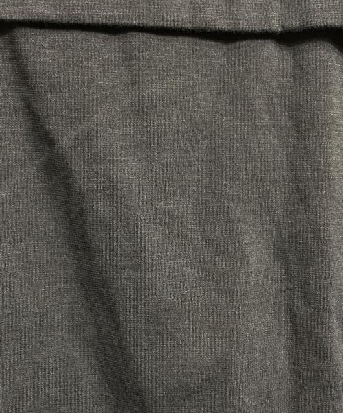 noir kei ninomiya（ノワール ケイ ニノミヤ）noir kei ninomiya (ノワール ケイ ニノミヤ) フリル綿ポンチロングコート/Frilled cotton poncho long coat ブラック サイズ:XSの古着・服飾アイテム