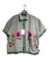 FLAGSTUFF（フラグスタフ）の古着「carnivorous plant S/S SHIRTS/食虫植物 半袖シャツ」｜グリーン