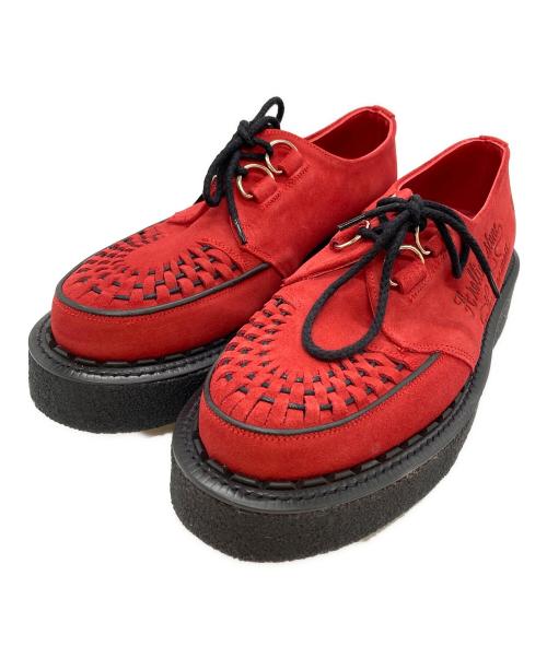 GEORGE COX（ジョージコックス）GEORGE COX (ジョージコックス) GDC (ジーディーシー) rubber sole レッド サイズ:9の古着・服飾アイテム