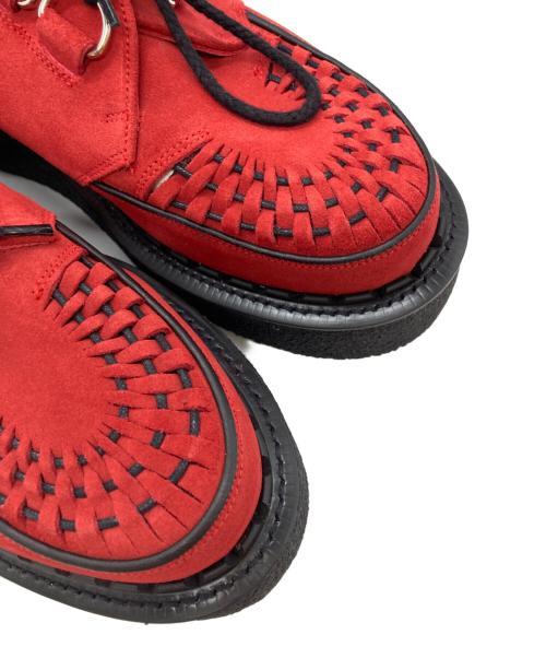 GEORGE COX（ジョージコックス）GEORGE COX (ジョージコックス) GDC (ジーディーシー) rubber sole レッド サイズ:9の古着・服飾アイテム