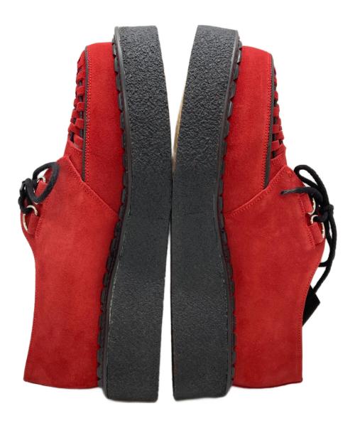 GEORGE COX（ジョージコックス）GEORGE COX (ジョージコックス) GDC (ジーディーシー) rubber sole レッド サイズ:9の古着・服飾アイテム