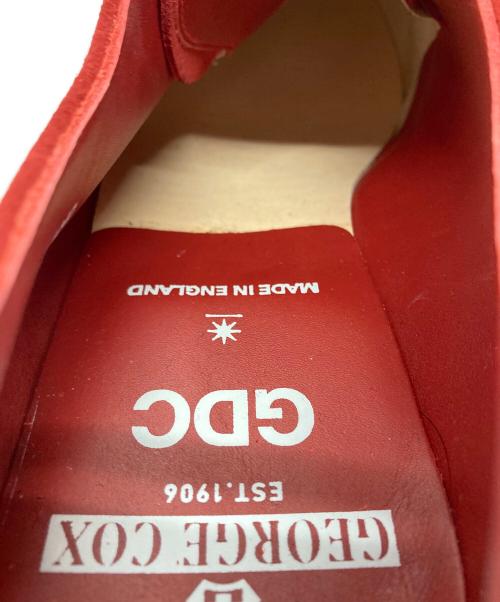 GEORGE COX（ジョージコックス）GEORGE COX (ジョージコックス) GDC (ジーディーシー) rubber sole レッド サイズ:9の古着・服飾アイテム