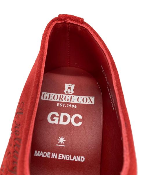 GEORGE COX（ジョージコックス）GEORGE COX (ジョージコックス) GDC (ジーディーシー) rubber sole レッド サイズ:9の古着・服飾アイテム