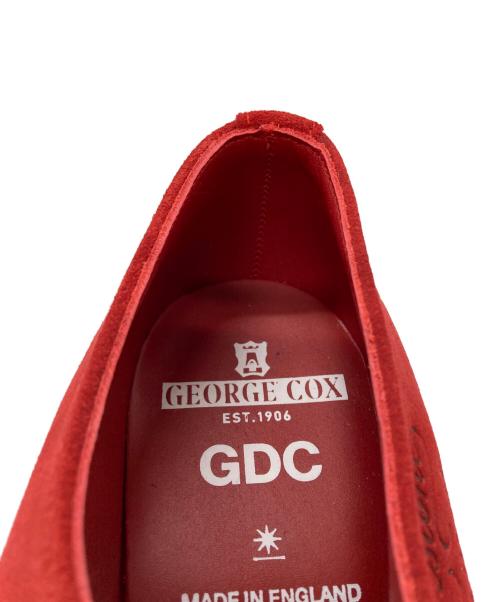 GEORGE COX（ジョージコックス）GEORGE COX (ジョージコックス) GDC (ジーディーシー) rubber sole レッド サイズ:9の古着・服飾アイテム
