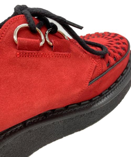 GEORGE COX（ジョージコックス）GEORGE COX (ジョージコックス) GDC (ジーディーシー) rubber sole レッド サイズ:9の古着・服飾アイテム