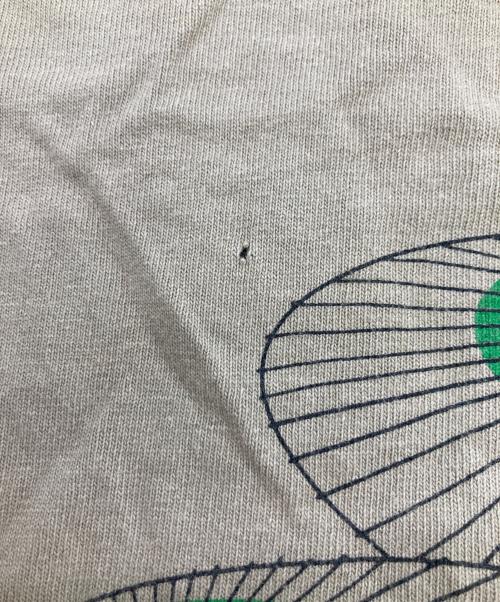HIDDEN NEW YORK（ヒドゥンニューヨーク）HIDDEN NEW YORK (ヒドゥンニューヨーク) プリントTシャツ ベージュ サイズ:Lの古着・服飾アイテム