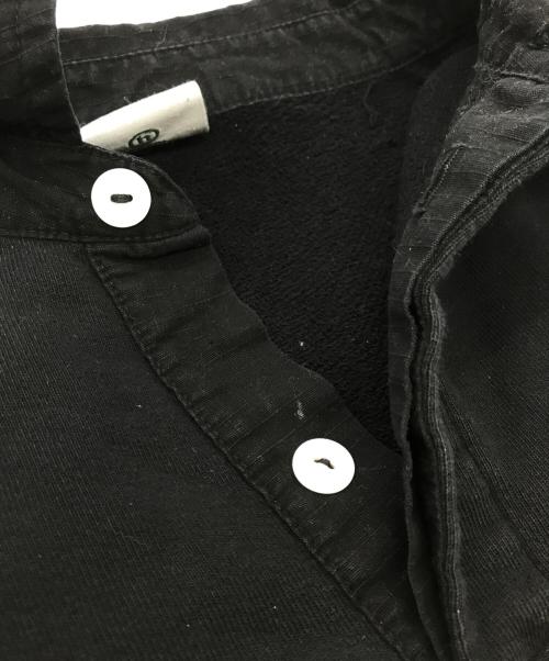 HIDDEN NEW YORK（ヒドゥンニューヨーク）HIDDEN NEW YORK (ヒドゥンニューヨーク) ポロスウェット ブラック サイズ:Mの古着・服飾アイテム